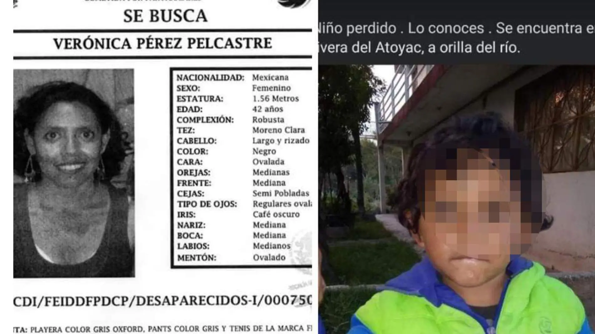 lamentan desaparicion de madre de menor extraviado